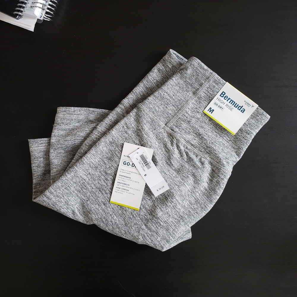 Old Navy Go-Dry Bermuda Bike Shorts